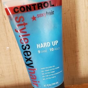 Hard holding gel for hair
